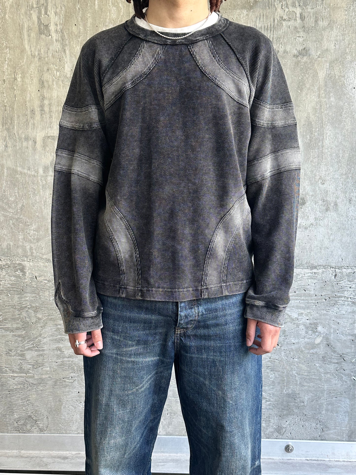 "Gomesia" Waffle Knit Sweater