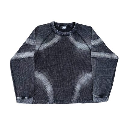 "Gomesia" Waffle Knit Sweater